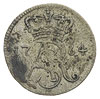 trojak 1764, Toruń, Iger T.64.1 (R6), Plage 511, bardzo rzadka moneta, nierównomierna patyna
