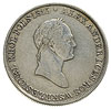5 złotych 1830, Warszawa, odmiana z literami K - G, Plage 39, Bitkin 987, minimalnie justowane