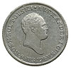1 złoty 1825, Warszawa, Plage 69, Bitkin 847 R, nieco rzadszy rocznik, bardzo ładnie zachowane