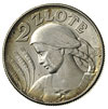 2 złote 1925, Londyn, kropka po dacie, Parchimowicz 109.d, wyśmienity egzemplarz