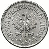 1 złoty 1966, Warszawa, Parchimowicz 213.c, bardzo ładne