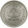 1 złoty 1949, na rewersie wklęsły napis PRÓBA, a