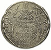 2/3 talara (gulden) 1687, Szczecin, Ahlström 108, Dav. 766, rysy w tle, patyna