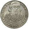 Jerzy Rudolf Legnicki 1621-1652, 1/8 talara 1653, Brzeg, srebro 4.78 g, FuS 1702, moneta wybita z ..
