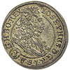 3 krajcary 1708, Wrocław, litery FN, FuS 789, patyna