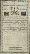 10 złotych 8.06.1794, seria B, widoczny znak wodny, Miłczak A2, Lucow 18 (R3), bardzo ładny egzemp..