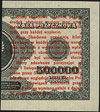 1 grosz 28.04.1924, lewa połówka, seria AD, numeracja 6-cio cyfrowa z gwiazdką, Miłczak 42aL, Luco..