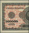1 grosz 28.04.1924, prawa połówka, seria AY, numeracja 7-mio cyfrowa, Miłczak 42eP, Lucow 696 (R1)..
