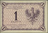 1 złoty 28.02.1919, seria S.88.B, Miłczak 47b, Lucow 563 (R3), bardzo ładne, rzadki