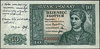 10 złotych 15.08.1939, seria A 000000, I wersja banknotu w kolorze zielonym, z odręcznymi adnotacj..
