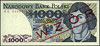 1.000 złotych 2.07.1975, nadruk WZÓR, seria BG 0000316, Miłczak 145b, wzór Jaroszewicza
