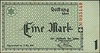 1 marka 15.05.1940, bez oznaczenia serii, numeracja 6-cio cyfrowa, Miłczak Ł2a, rzadka
