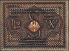 Naczelny Komitet Narodowy, 1 korona (1914) \Na Skarb Wojenny Legionow Polskich, seria I.