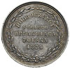 Aleksander I  medal 1826 r, Aw: Popiersie cara w prawo i napis, Rw: W wieńcu oliwnym napis DOBROCZ..