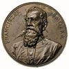 Franciszek Smolka -medal autorstwa A. Scharfa wybity w 1888 r na pamiątkę 40-lecia prezesury w Sej..