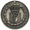 medal z Wystawy Rolniczo-Przemysłowej - Żółkiew 1910 r, Aw: W wieńcu herb Żółkwi i napis w otoku, ..