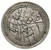 Obraz Matki Boskiej Częstochowskiej -medal rocznicowy 1932 r., Aw: W wewnętrznym pierścieniu ojcow..