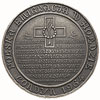 Romuald Traugutt, 1864 -1964, medal bity w Londynie, Aw: Popiersie trzyczwarte w prawo, daty 1864-..