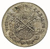 żeton 1764, wybity z okazji wyboru i koronacji we Frankfurcie Józefa II Habsburga na króla rzymski..