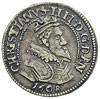 Krystian IV 1588-1648, 8 szylingów 1608, Kopenhaga, Hede 93A, patyna