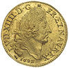 Ludwik XIV 1643-1715, podwójny louis d’or typu \aux quatre L\" 1698 / D