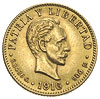 Republika, 2 pesos 1916, Filadelfia, złoto 3.33 
