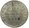 Fryderyk Wilmelm 1797-1840, 4 grosze (1/6 talara) 1818 / A, Berlin, Schrötter 221, Neumann 18, pię..