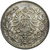 50 fenigów 1877 / F, Stuttgart, J.8, piękne, pat