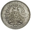 1 marka 1875 / B, Hanower, J.9, rzadka i pięknie