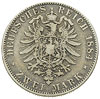 Henryk XIV 1867-1913, 2 marki 1884 / A, Berlin, J. 120, patyna