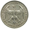 3 marki 1927 / A, Berlin, 400-lecie Uniwersytetu w Marburgu, J.330