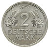 2 marki 1951 / J, Hamburg, J.386, bardzo rzadkie