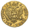 2 ruble 1756, Krasnyj Dwor, złoto 3.22 g, Diakov 383, Jusupov 1