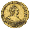 1 rubel 1756, Krasnyj Dwor, złoto 1.60 g, Diakov 389, Jusupov 4
