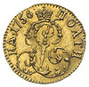 połtina 1756, Krasnyj Dwor, złoto 0.80 g, Diakov 392, Jusupov 1