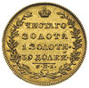 5 rubli 1829 / П-Д, Petersburg, złoto 6.54 g, Bi