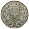 Konfederacja od 1848, 5 franków 1890 / B, Berno, HMZ 2-1198c, patyna