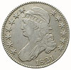 50 centów 1821, typ \Remodeled Portrait and Eagl