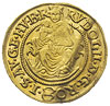 Rudolf II 1576-1608, dukat 1590 / K-B, Krzemnica, złoto 3.46 g, Huszar 1002, gięty