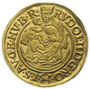 Rudolf II 1576-1608, dukat 1604 / K-B, Krzemnica, złoto 3.45 g, Huszar 1002, minimalnie gięty