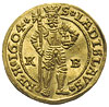 Rudolf II 1576-1608, dukat 1604 / K-B, Krzemnica, złoto 3.45 g, Huszar 1002, minimalnie gięty
