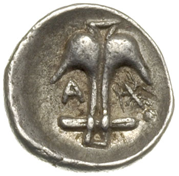 Mezja, Apollonia ad Rhyndacum, obol ok. 450-330 