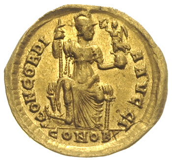 Arkadiusz 383-408, solidus 397-402, Konstantynop