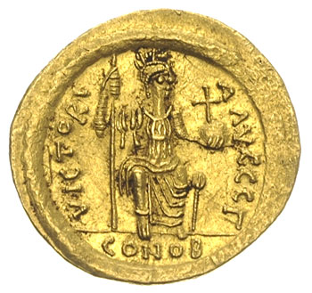 Justyn II 565-578, solidus 565-578, Konstantynop