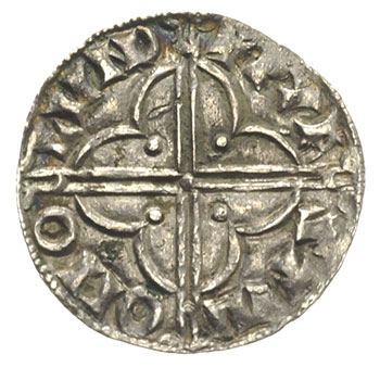 Knut 1016-1035, denar typu quatrefoil ok. 1017-1