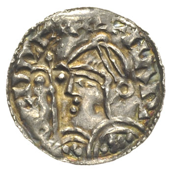 Harold I 1035-1040 denar typu fleur-de-lis, Aw: 