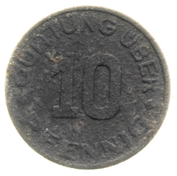 10 fenigów 1942, Łódź, magnez 0.7439 g, Parchimo