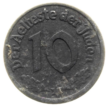10 fenigów 1942, Łódź, magnez 0.9753 g, Parchimo