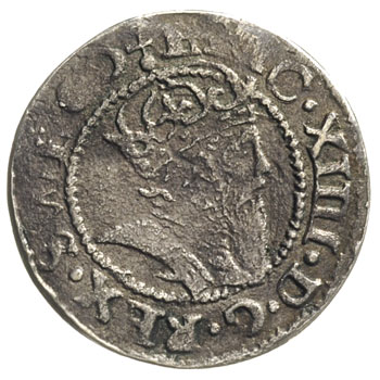 Eryk XIV 1561-1568, ferding (1/4 marki) 1565, Rewal, Ahlstöm 14, patyna