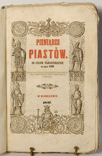 Kazimierz Stronczyński - Pieniądze Piastów. Od c